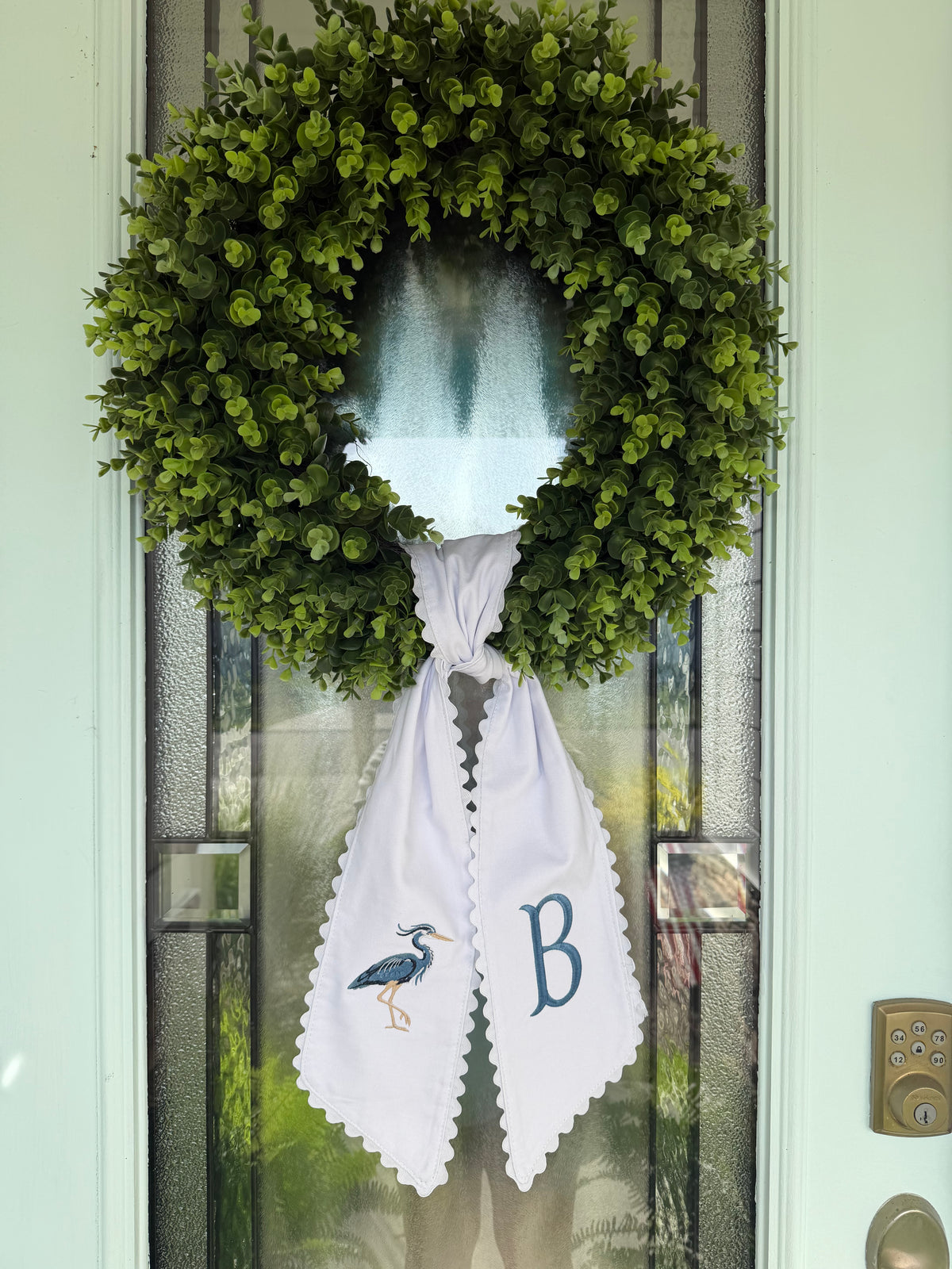RR wreath sash