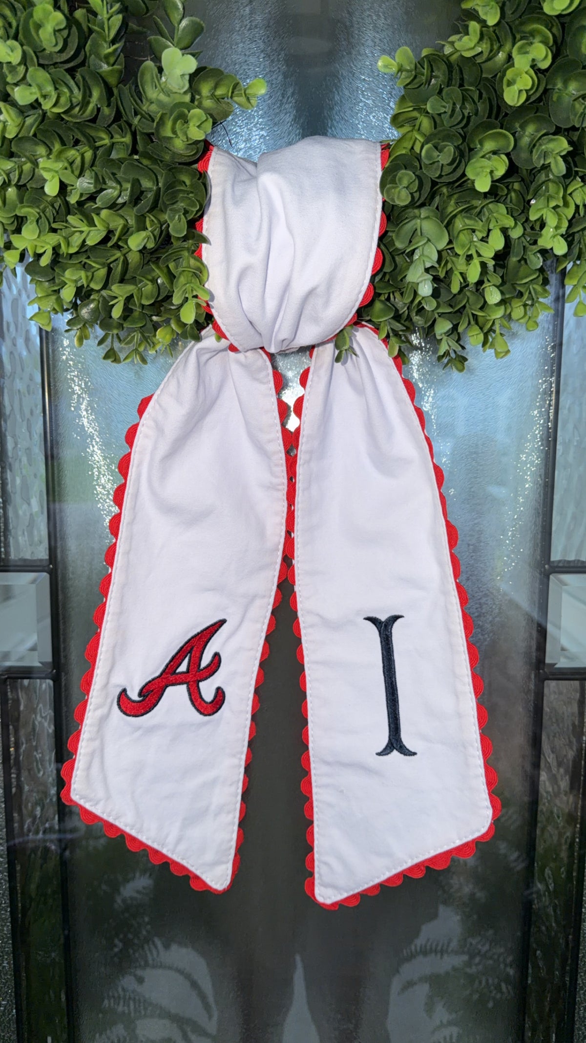 RR wreath sash