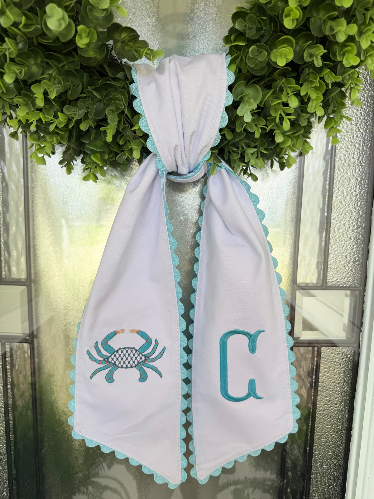 RR wreath sash